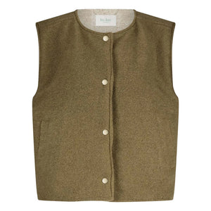 By Bar - Joelle Sleeveless Jacket | Camel