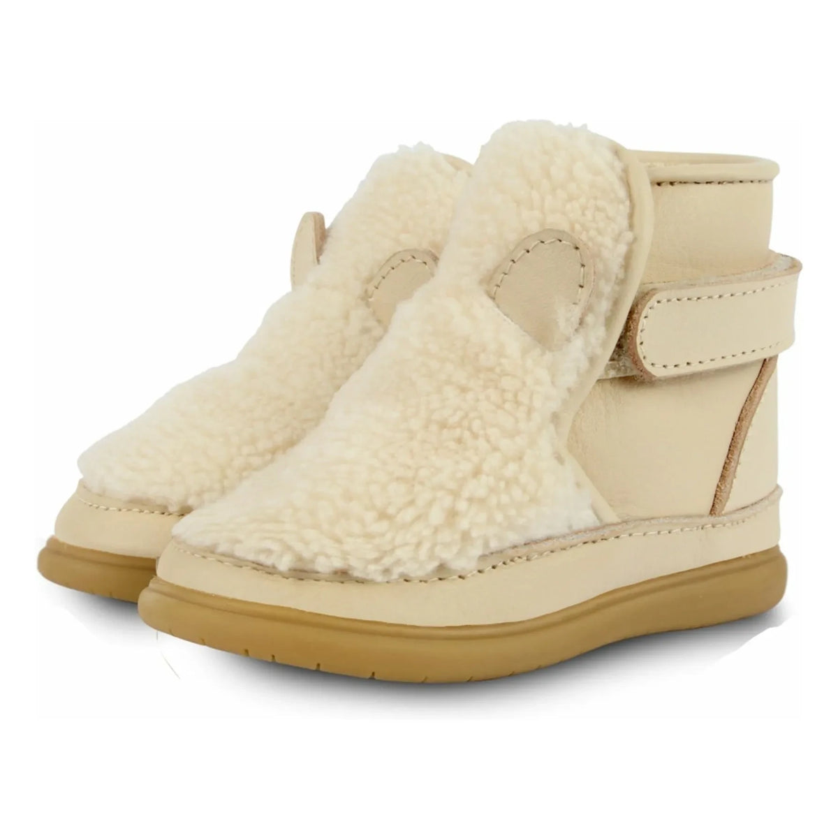 Donsje - Roumi Polar Bear Stuffed Boots | Ecru