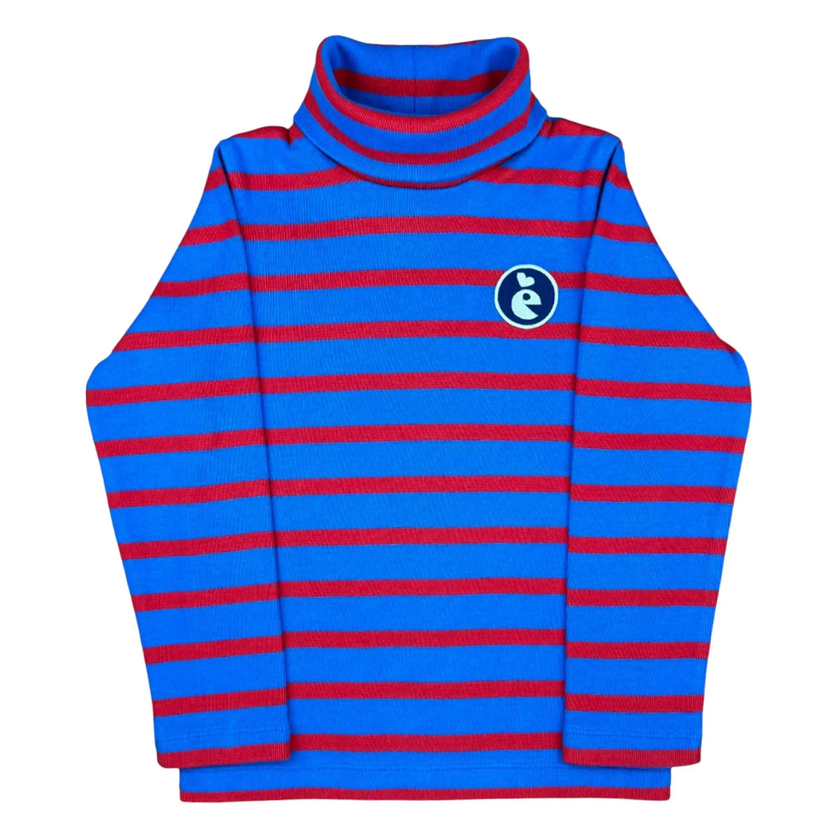 Club Trésor - Striped Turtleneck | Blue