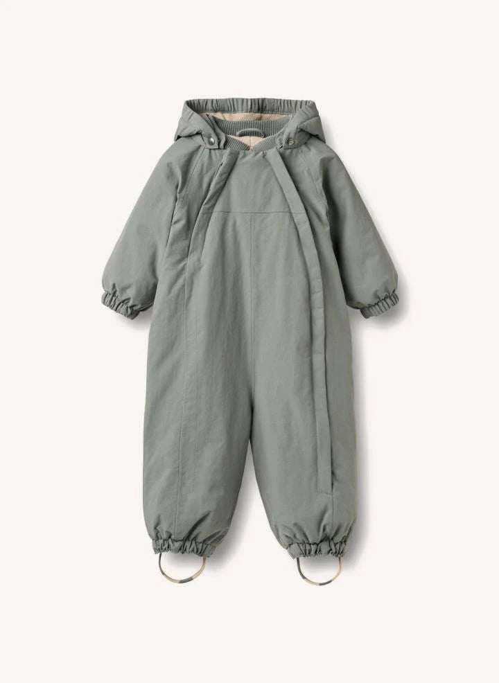 Wheat - Adi Recycled Fiber Ski Suit | Grey Blue