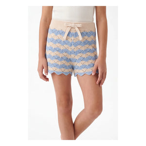 Zimmermann - Aster mesh shorts | Blue