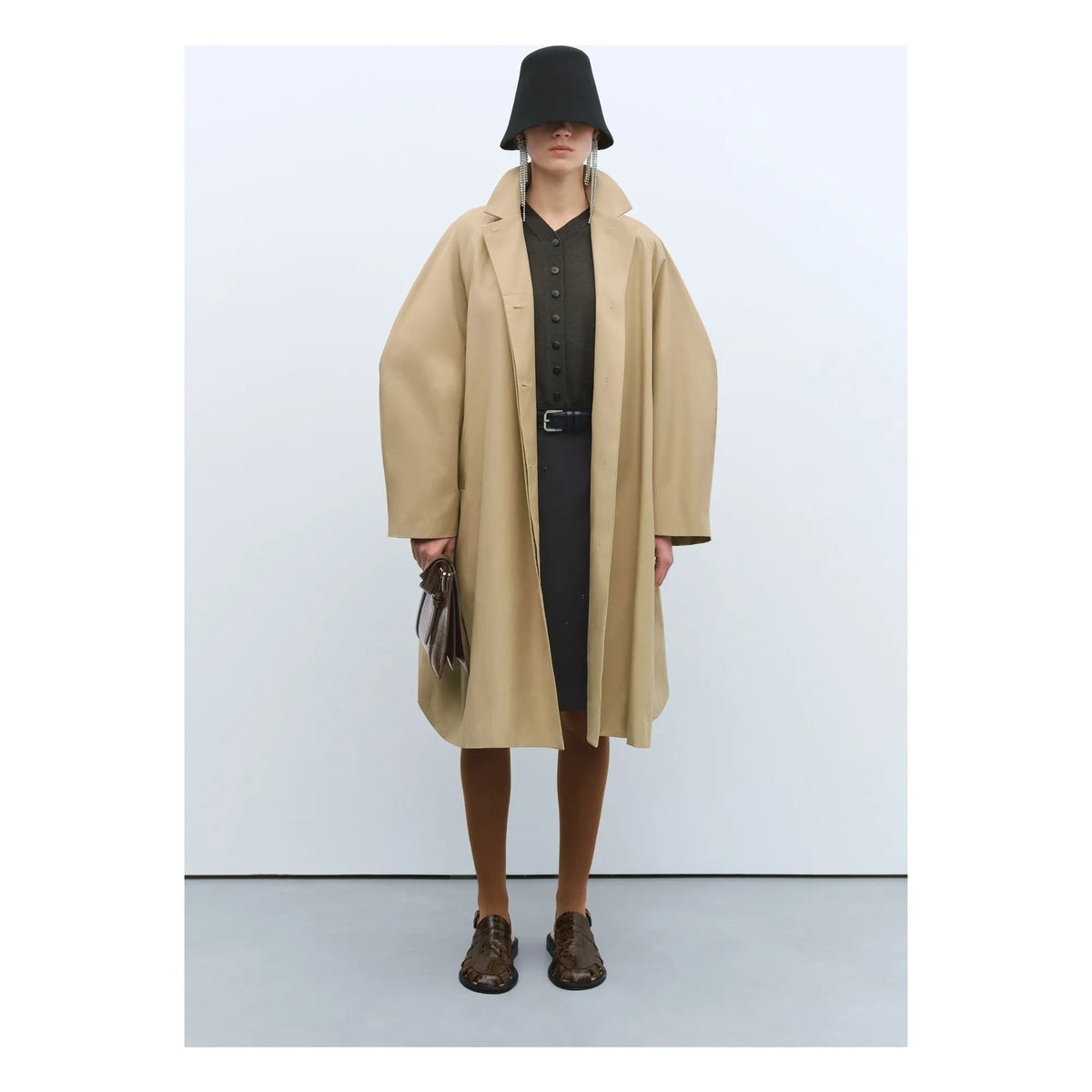 Cordera - Balloon Trench Coat | Camel