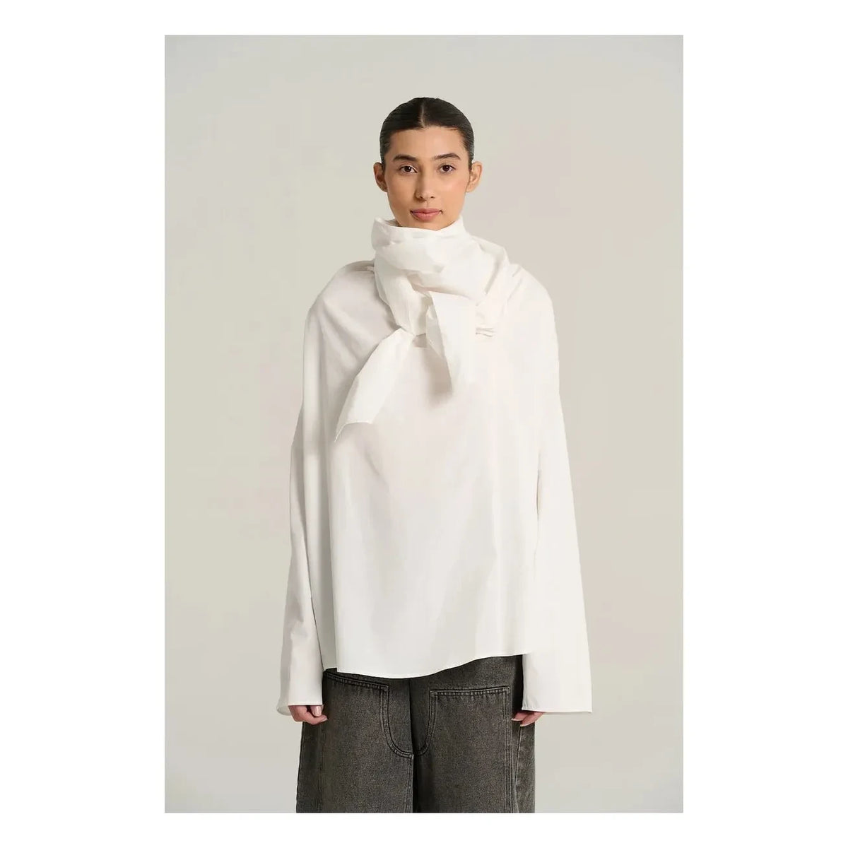 Virginie de Vinster - Marcel Cotton Poplin Blouse | Nuage
