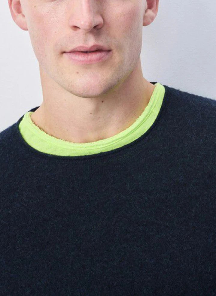 American Vintage - Ducksbay Wool and Cashmere Sweater | Navy