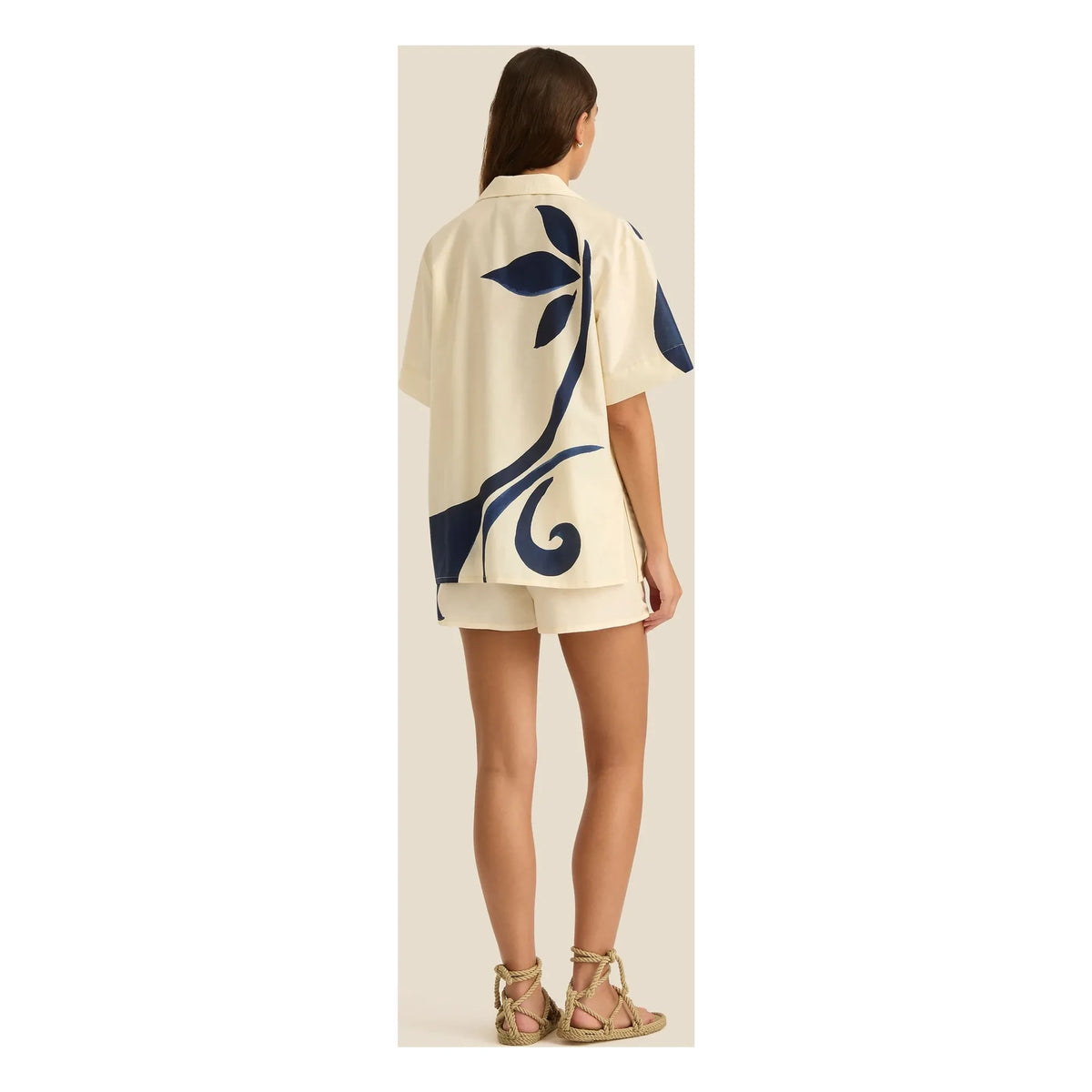 Soleil Soleil - Margot Silk Shirt | Ecru