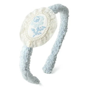 Gingersnaps - Maris embroidered headband | Blue