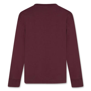 AO76 - Finley Flip Recycled Cotton T-Shirt | Burgundy