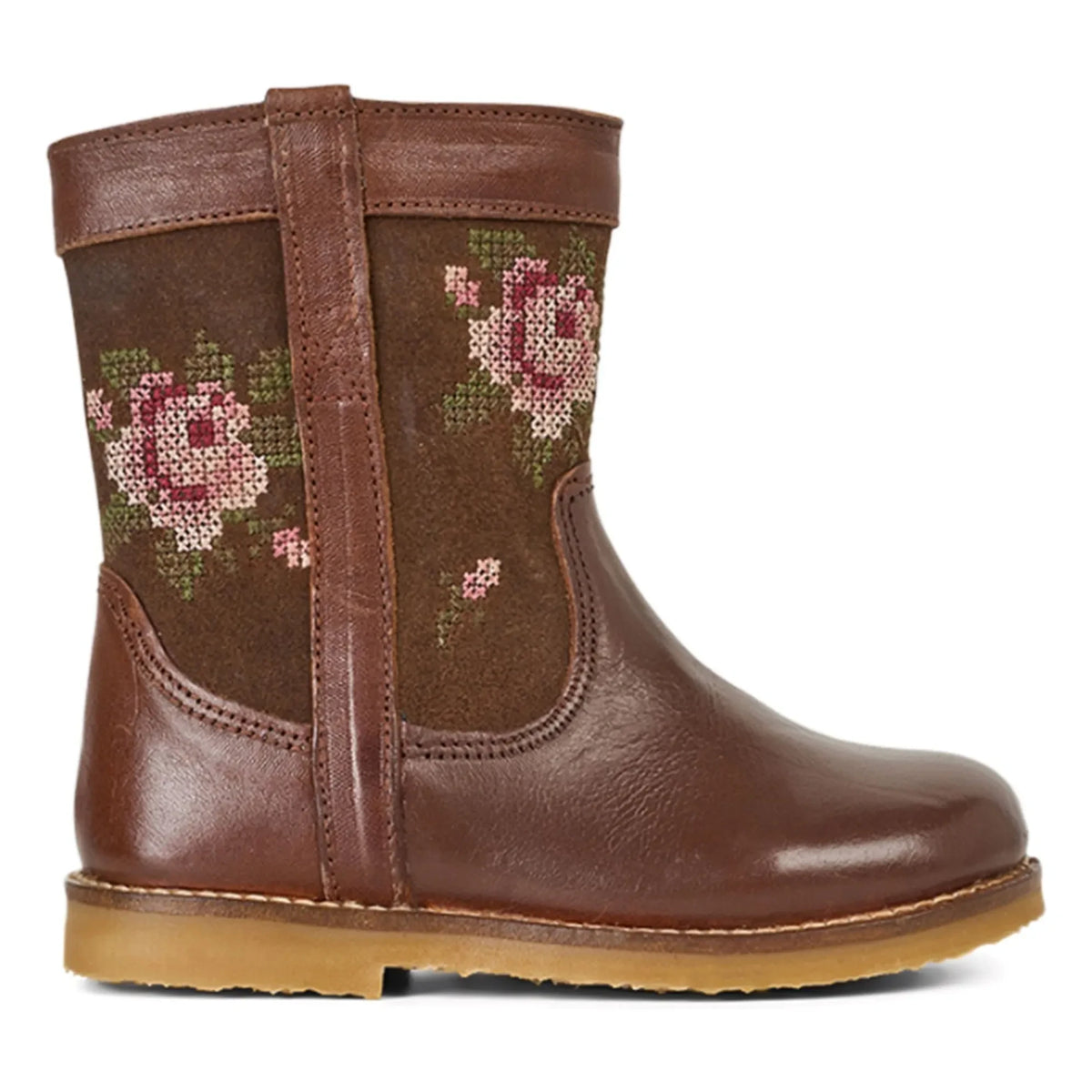 Petit Nord - Lorride Fleurs embroidered boots - Uniqua Collection | Hazel