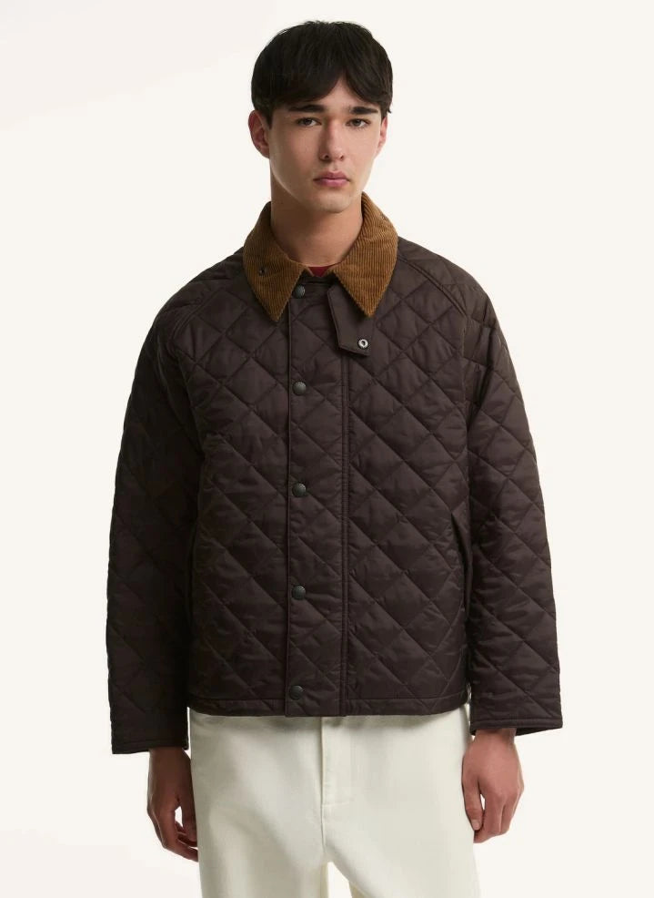 Barbour - Oversized Transport Jacket | Dark Brown