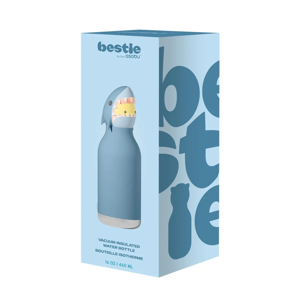 Asobu - Shark Stainless Steel Water Bottle | Blue