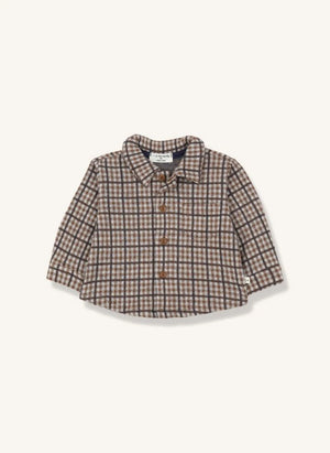 1+ in the family - Conrad shirt | Brown
