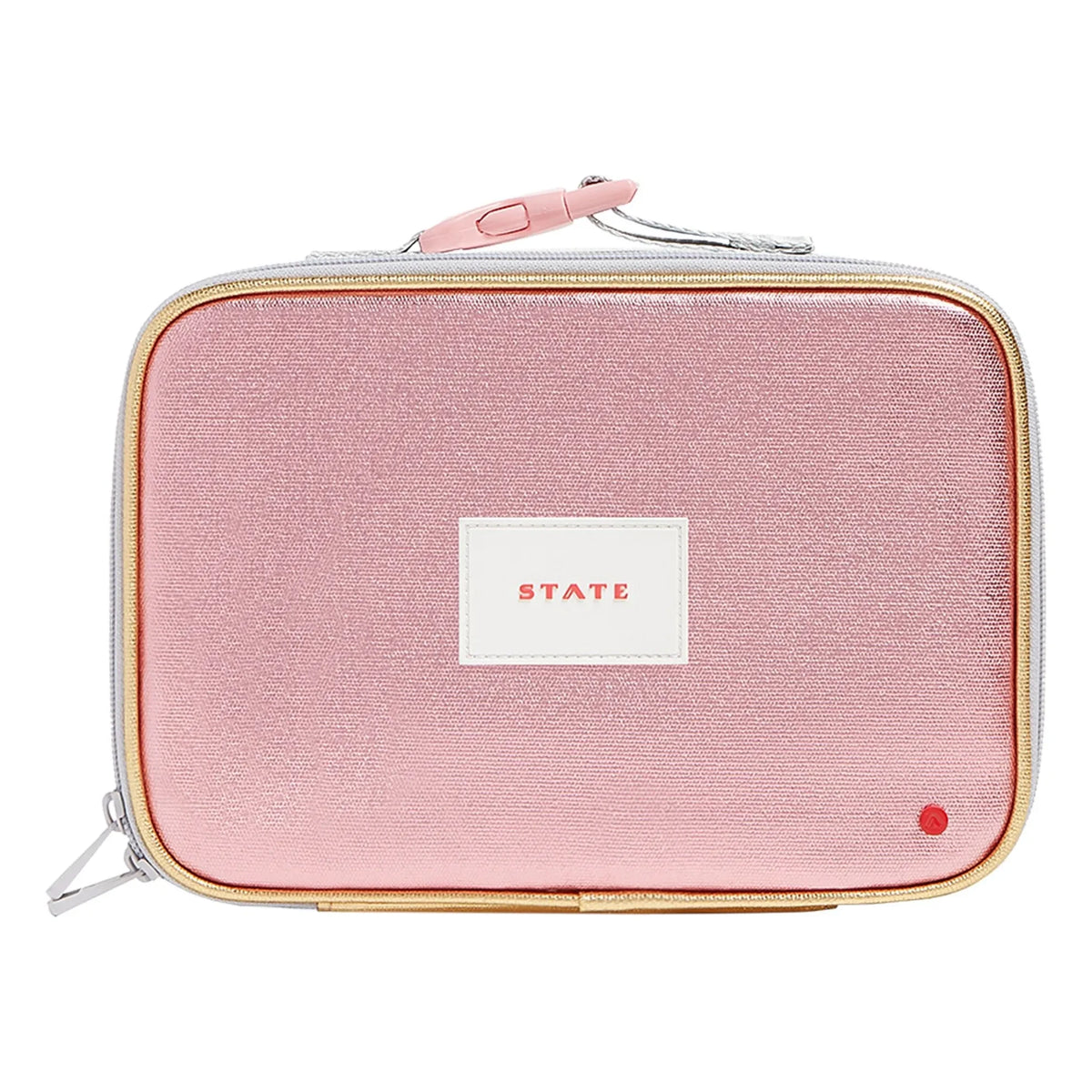 State Bags - Rodgers Quilted Lunch Bag | Pink