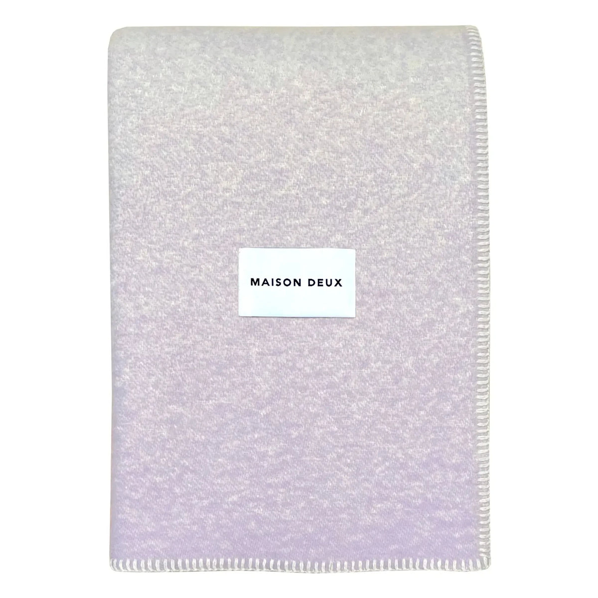 Maison Deux - Gradient Wool Blanket | Lilac