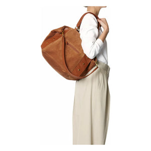 Jérôme Dreyfuss - Roger Bag Velvet Finish | Caramel