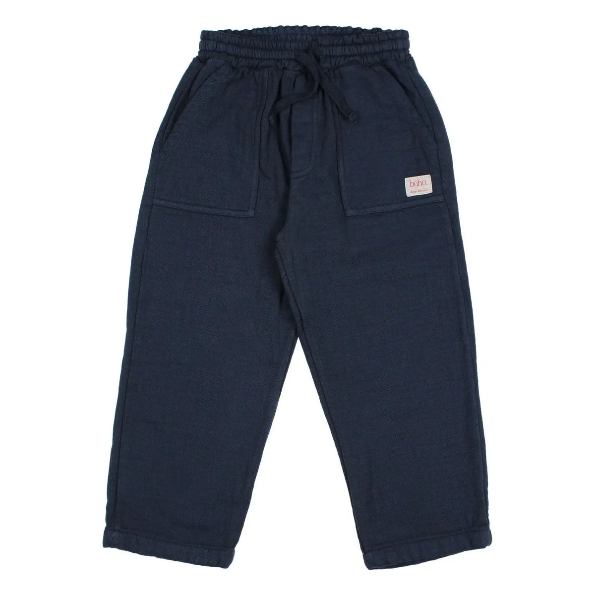 Búho - Casual Drawstring Pants | Navy