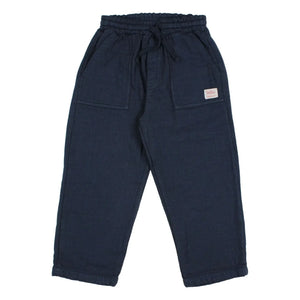 Búho - Casual Drawstring Pants | Navy