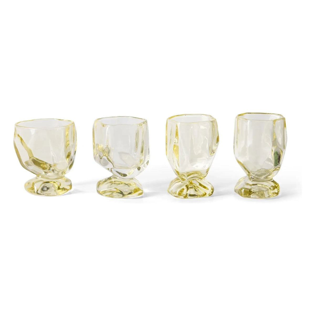 HKliving - Standing glasses, Nienke Sikkema | Yellow