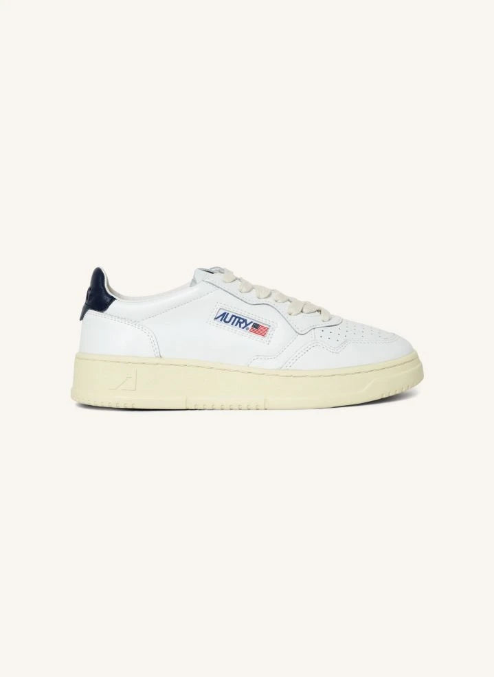 Autry - Medalist Low-Top Leather Sneakers | Navy