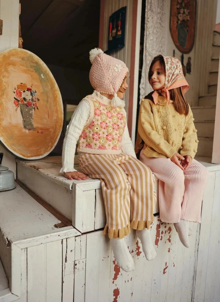 Louise Misha - Rynia Sleeveless Sweater | Pink