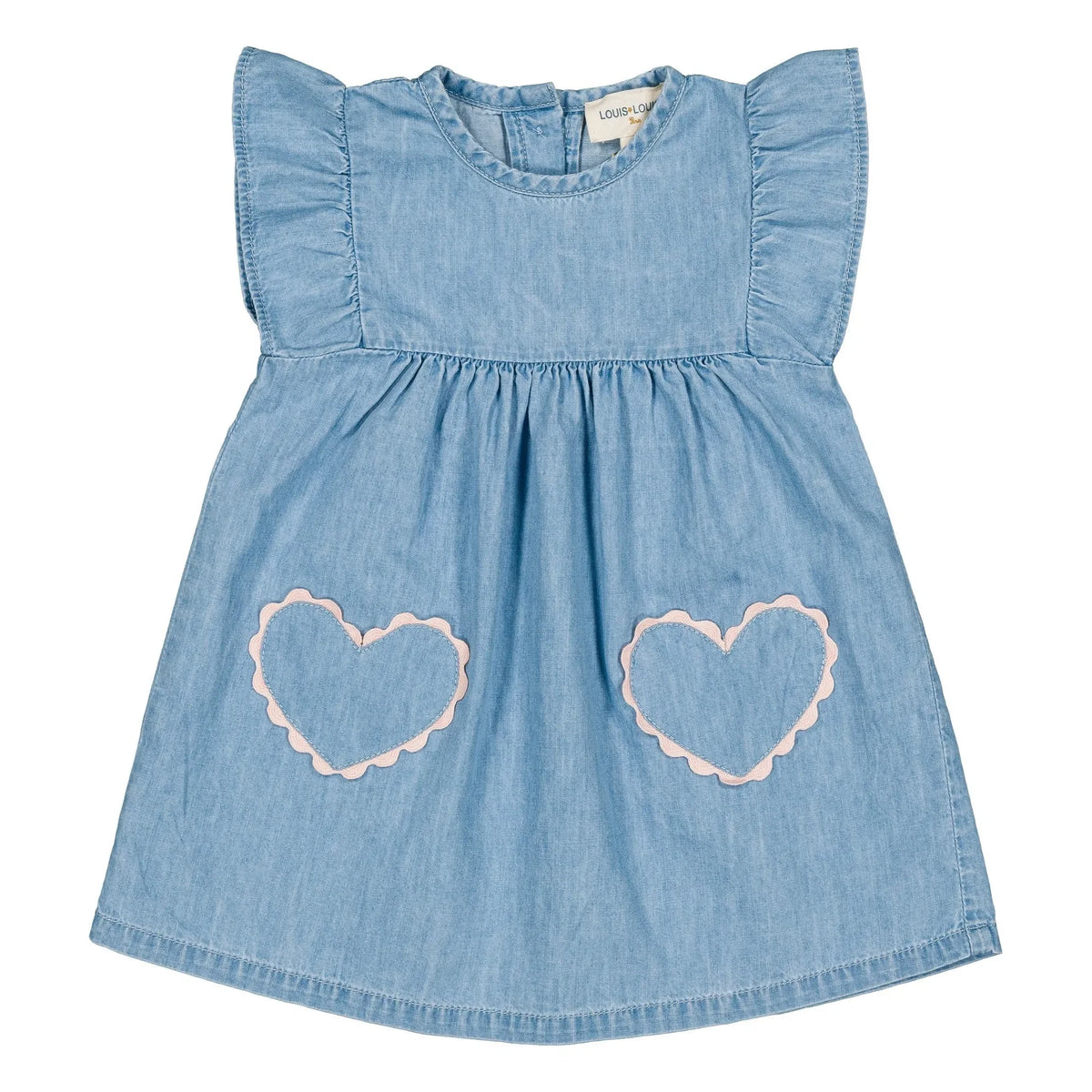 Louis Louise - Ethie Chambray Dress | Light Blue