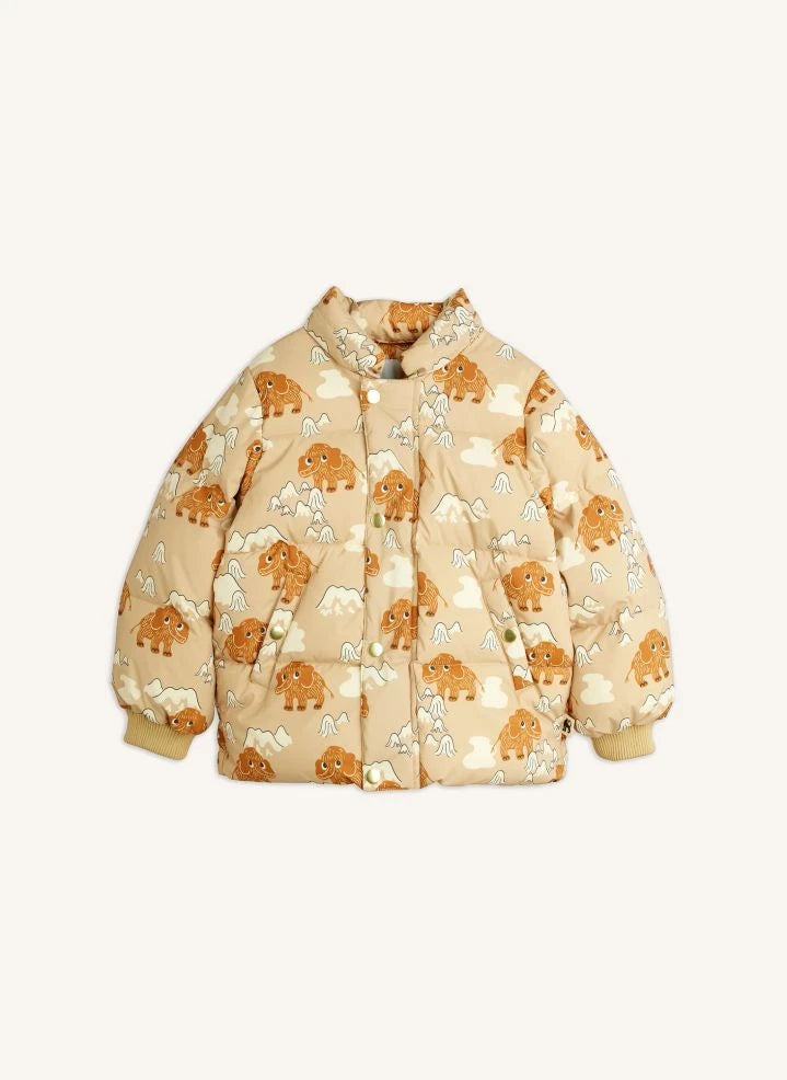 Mini Rodini - Mammoth puffer jacket | Beige