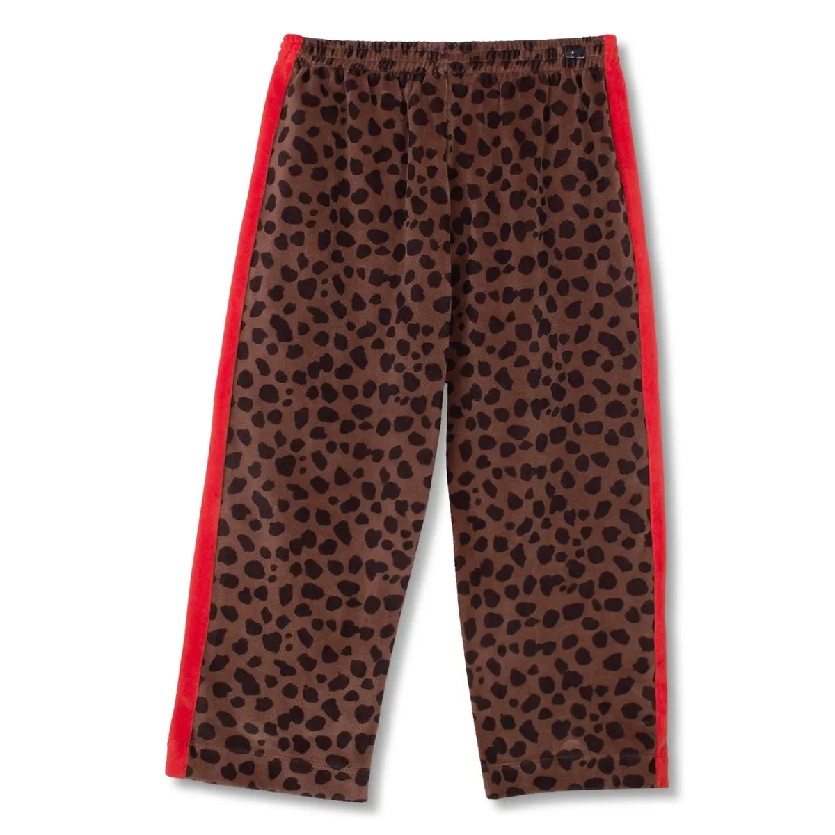 Wynken - Straight Leopard Trousers | Brown