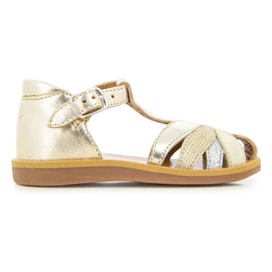 Pom d'Api - Poppy Oto sandal | Gold
