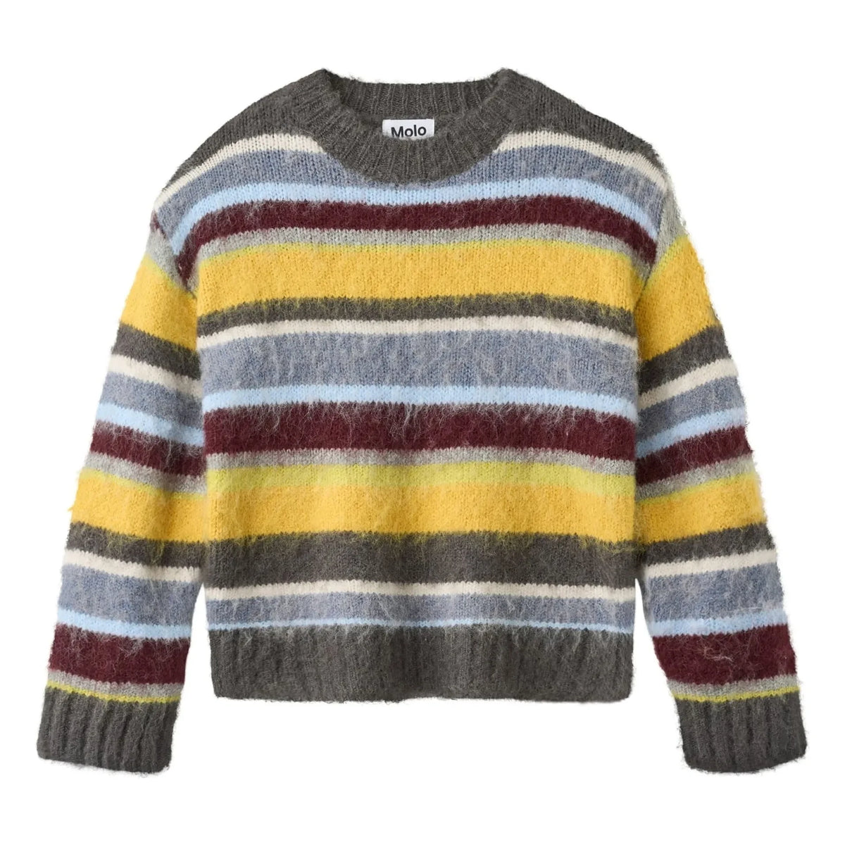 Molo - Brian striped sweater | Green