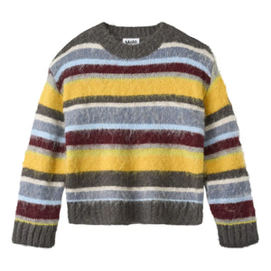 Molo - Brian striped sweater | Green