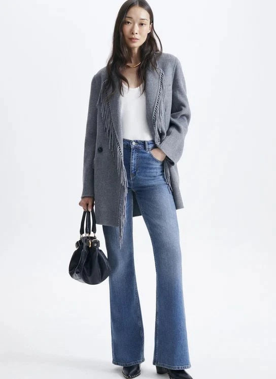 Vanessa Bruno - Helenka Wool Jacket | Flecked Grey