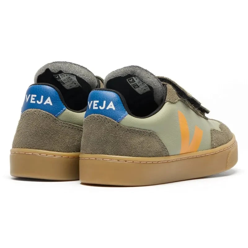 Veja - Scratch Sneakers Small V-90 Leather O.T | Khaki