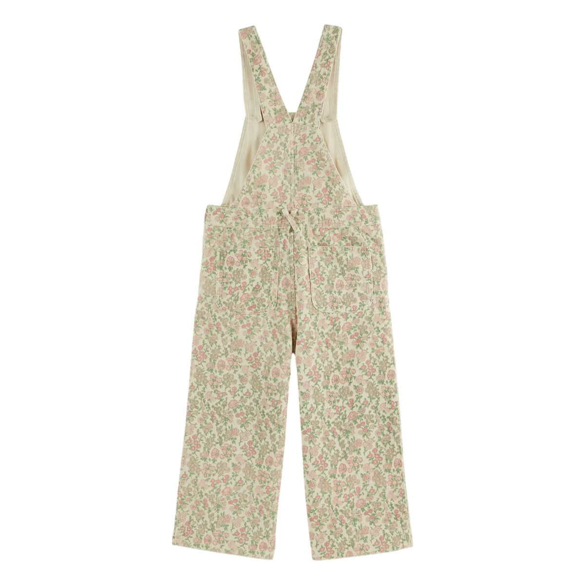 Emile et Ida - Floral Velvet Romper | Beige