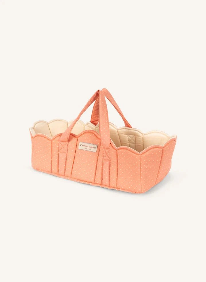 Konges Sløjd - Rose Dot Baby Cradle | Pink