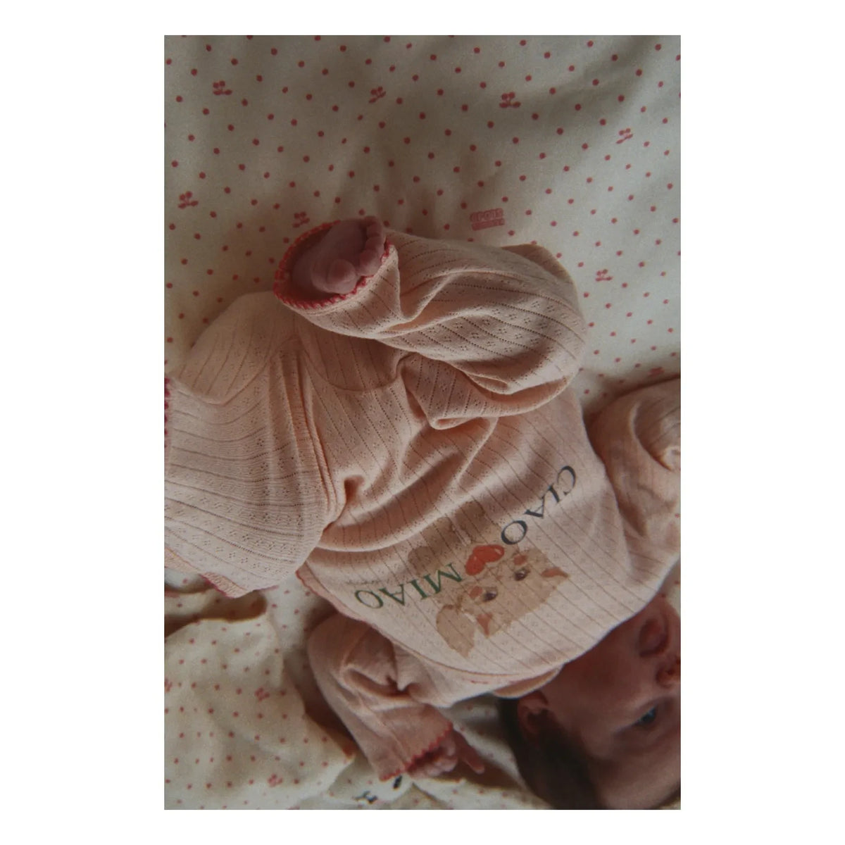 Konges Sløjd - Minnie Ciao Miao Organic Cotton Jumpsuit | Powder Pink