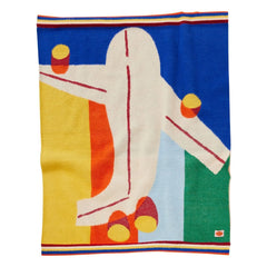 Halcyon Nights - Plane Blanket | Royal Blue
