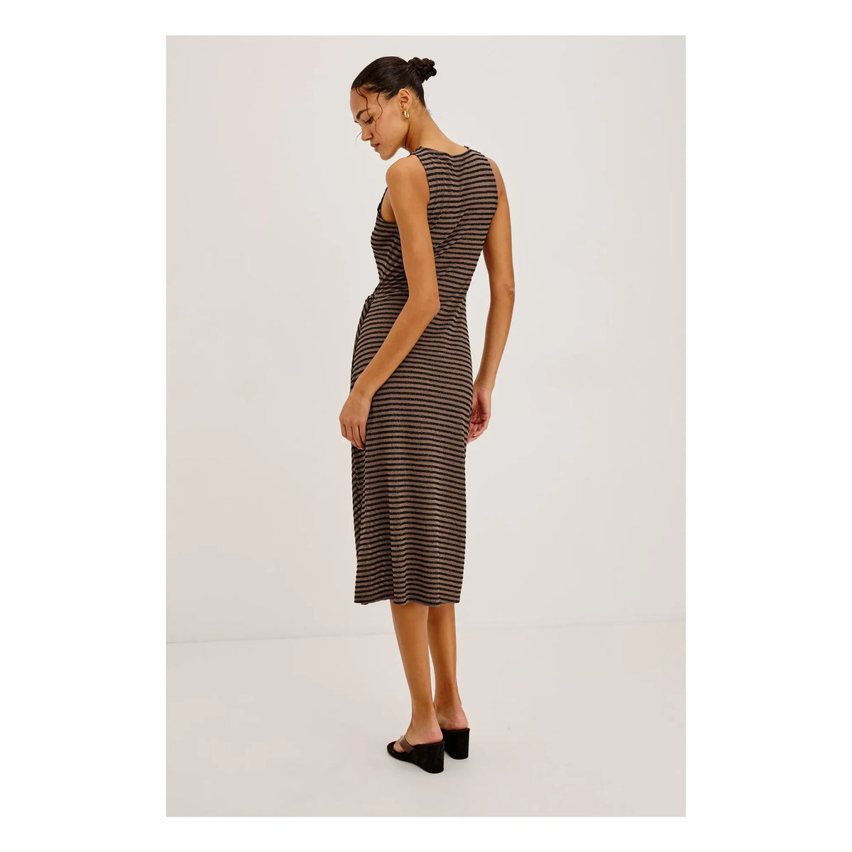 Rails - Ricky Striped Dress | Chocolate