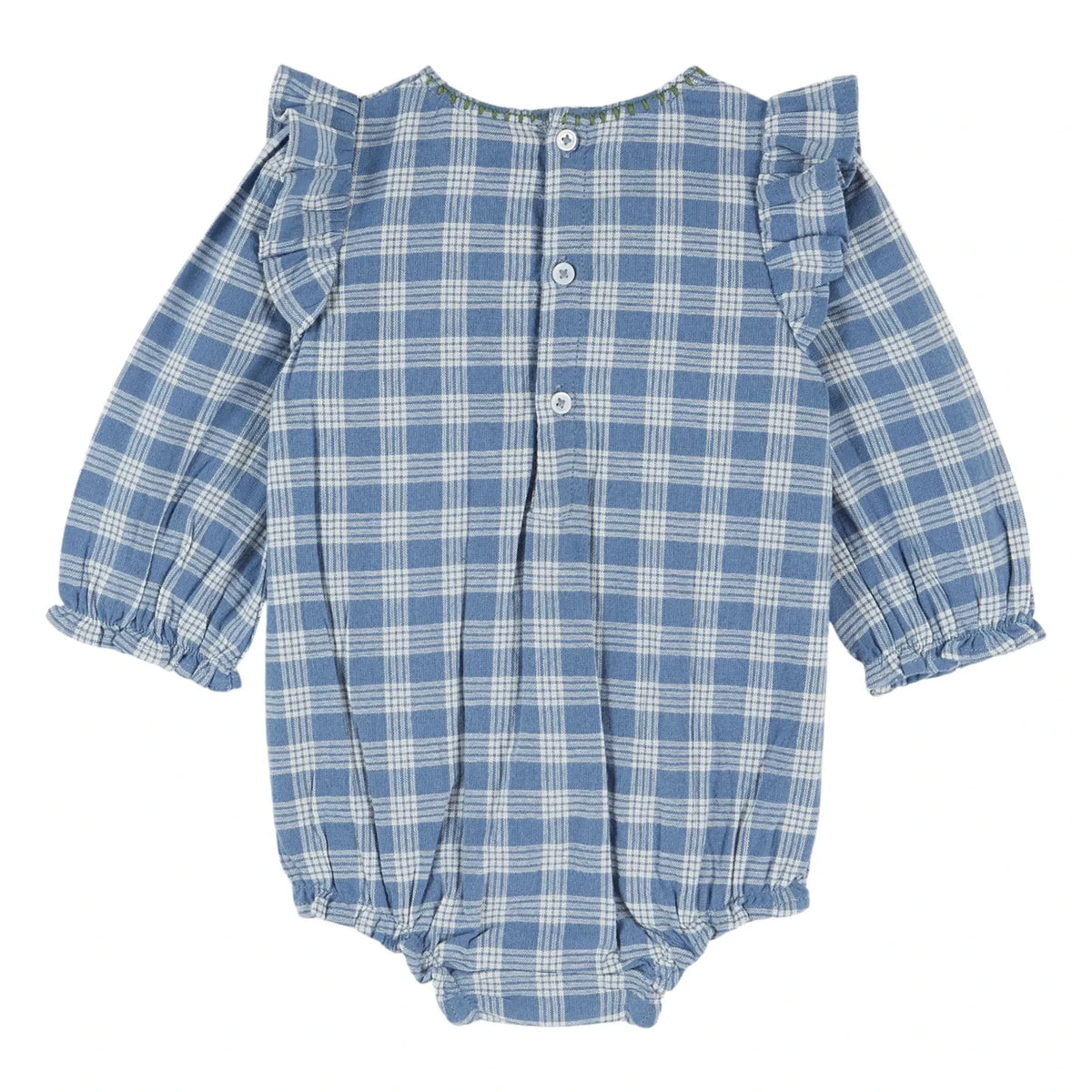 Emile et Ida - Carreaux Jumpsuit | Blue