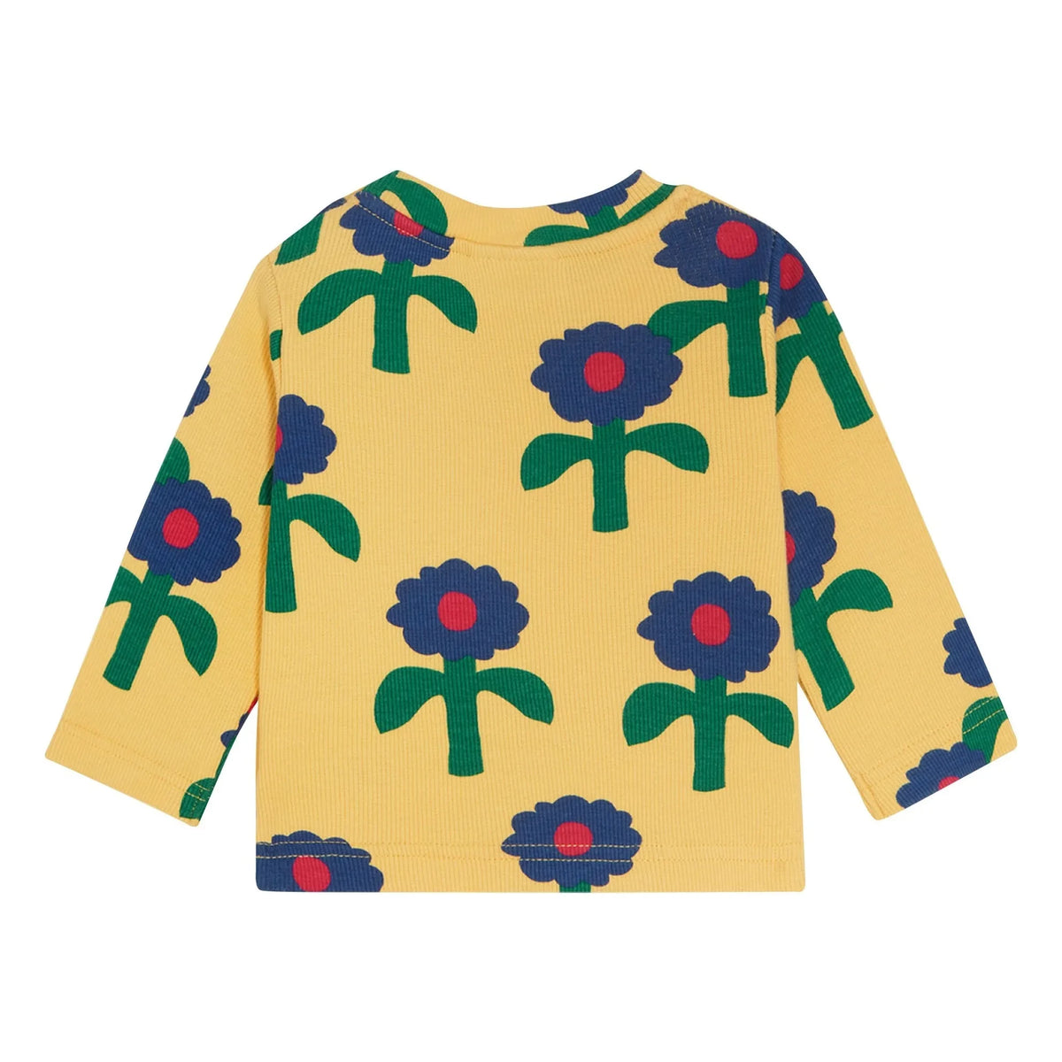 The Campamento - Flowers Baby T-Shirt | Yellow