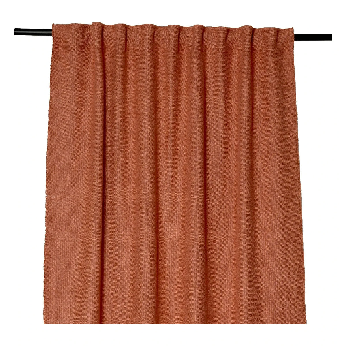 Haomy - California Linen Curtain | Brick Red