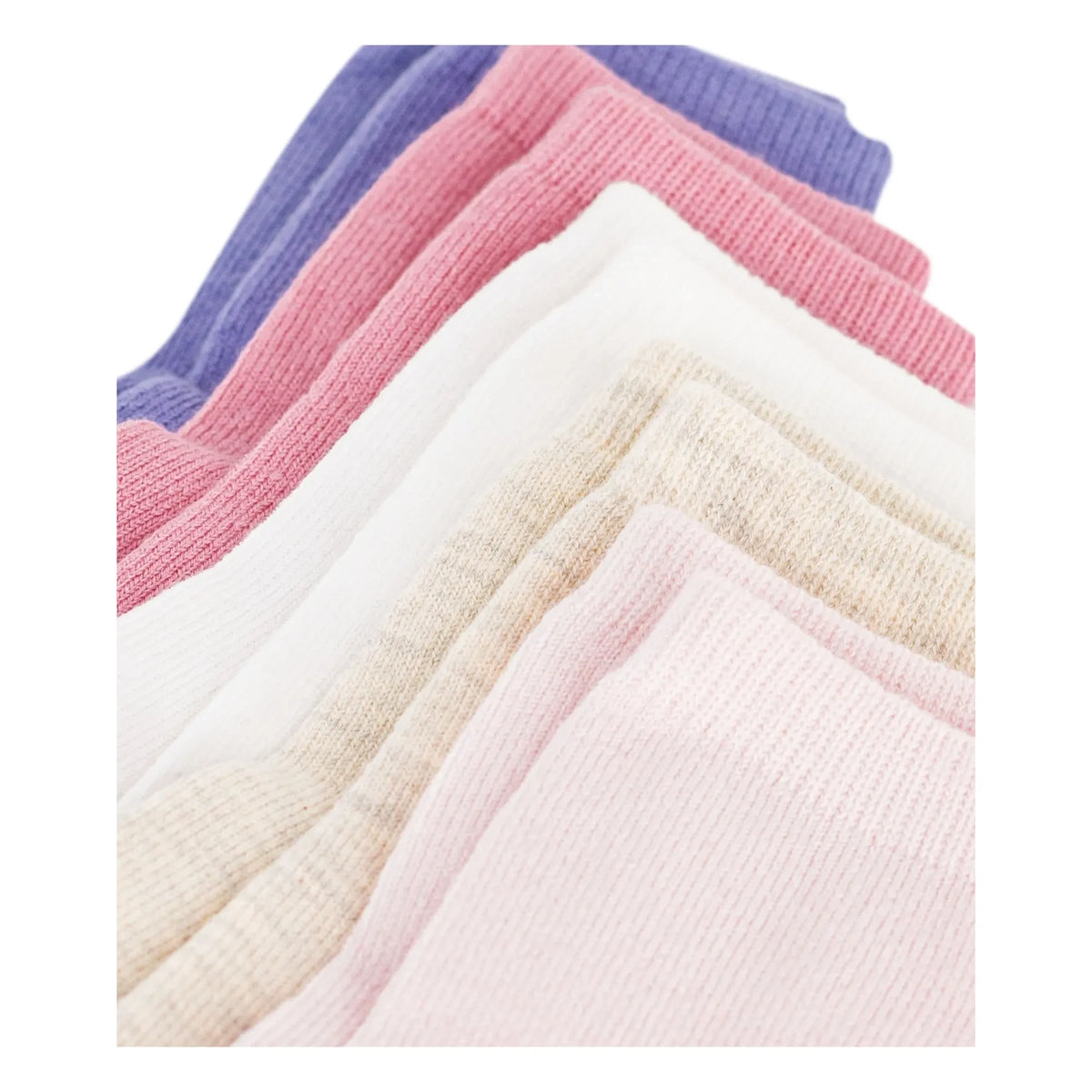 Petit Bateau - Pack of 5 Pairs of Plain Socks | Pink