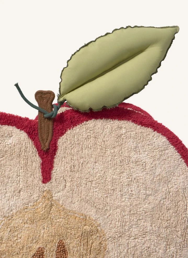 Lorena Canals - Apple Rug | Red