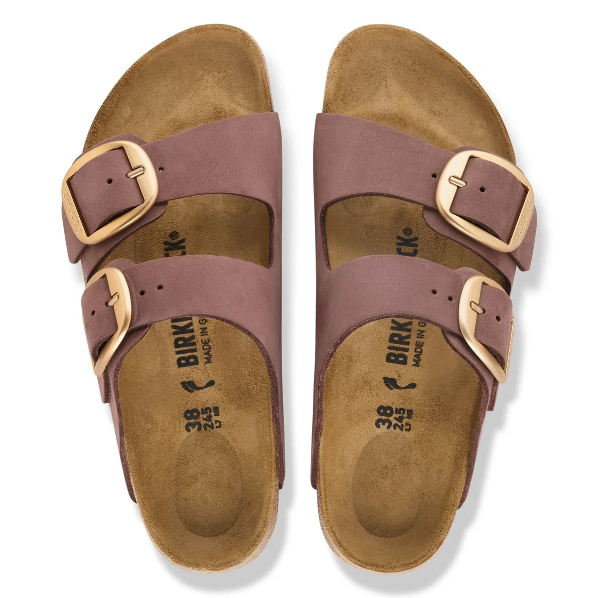 BIRKENSTOCK - Arizona Big Buckle Nubuck Sandals