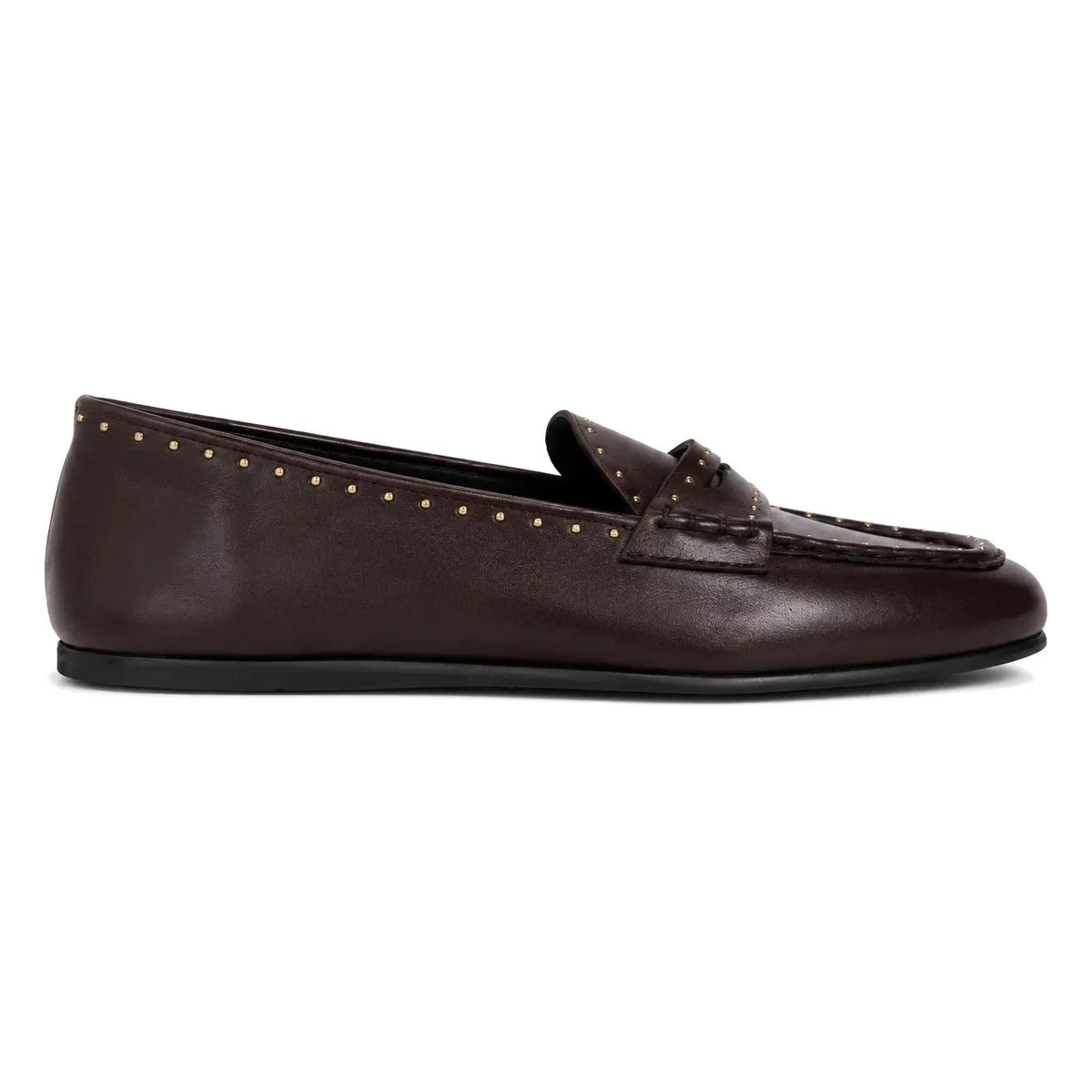 Posa - Burgundy Studded Loafer