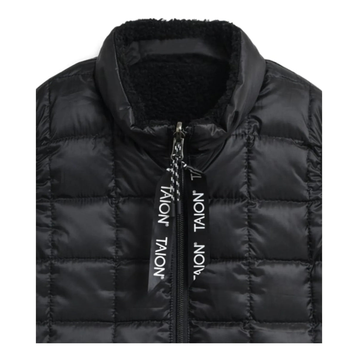 Taion - Down x Boa Mountain Reversible Sleeveless Jacket | Black