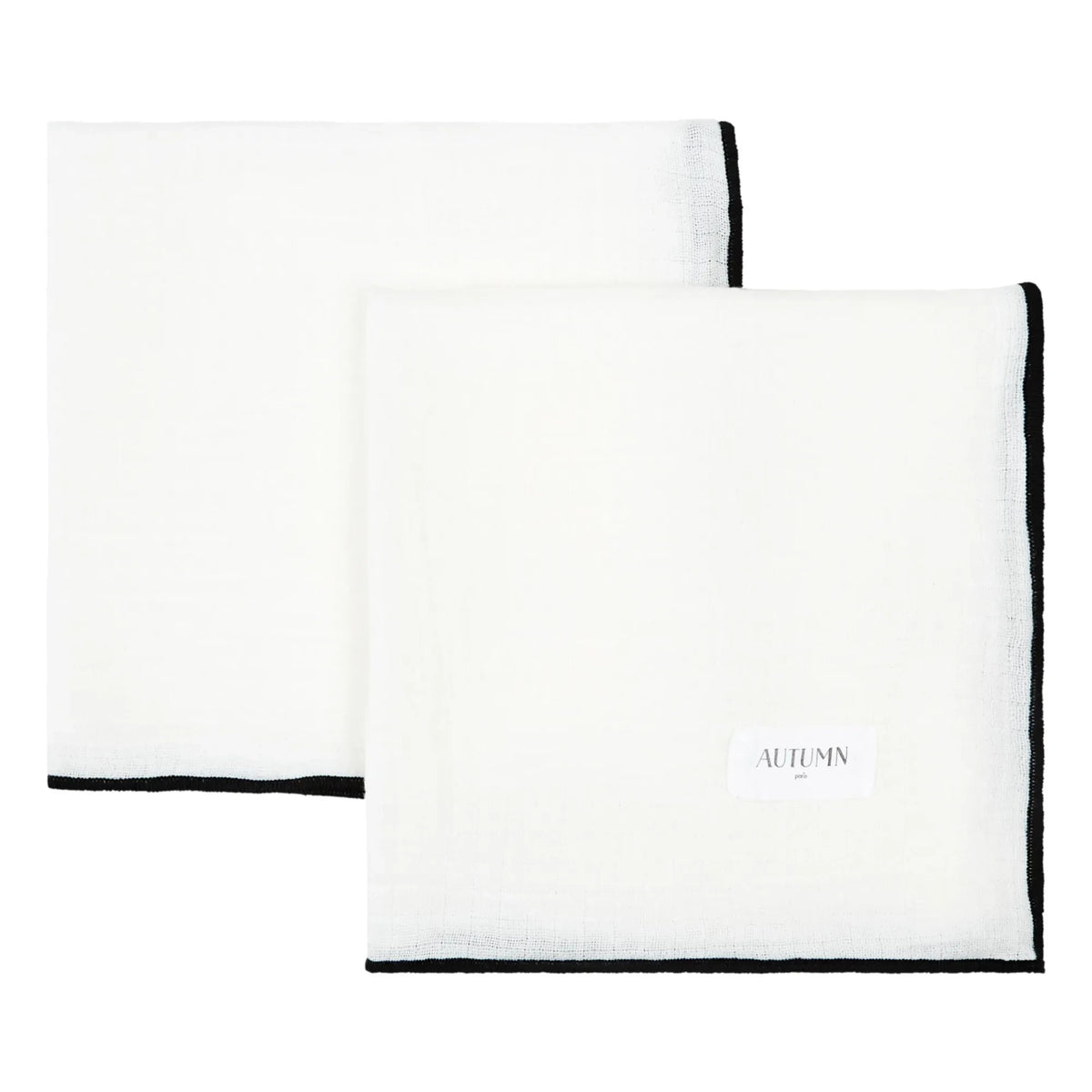 Autumn - Muslin Napkins - Set of 2 | Milk