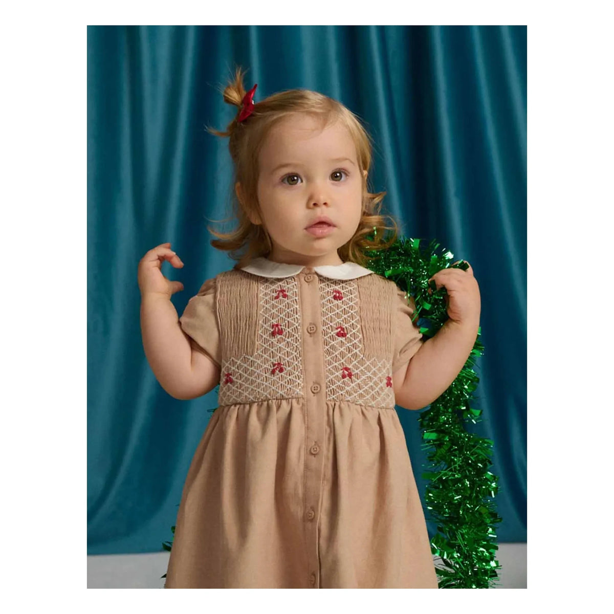 Gingersnaps - Marjorie Gathered Dress | Brown
