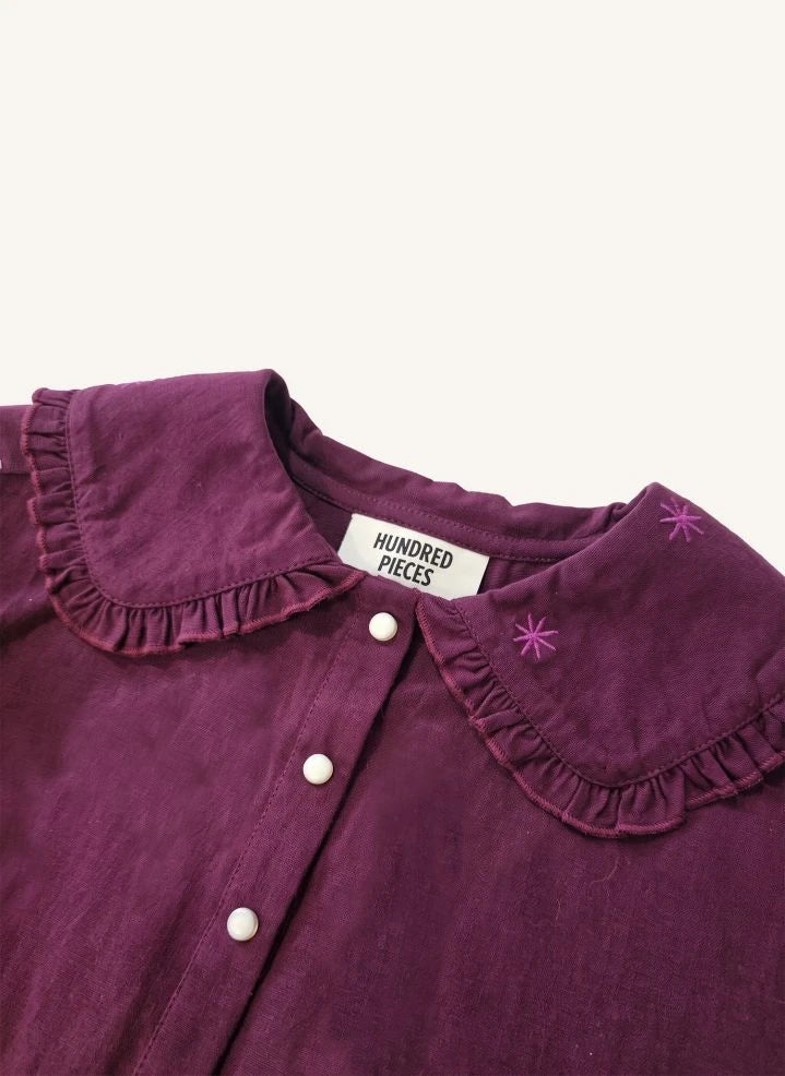 Hundred Pieces - Candy Stars Blouse | Purple