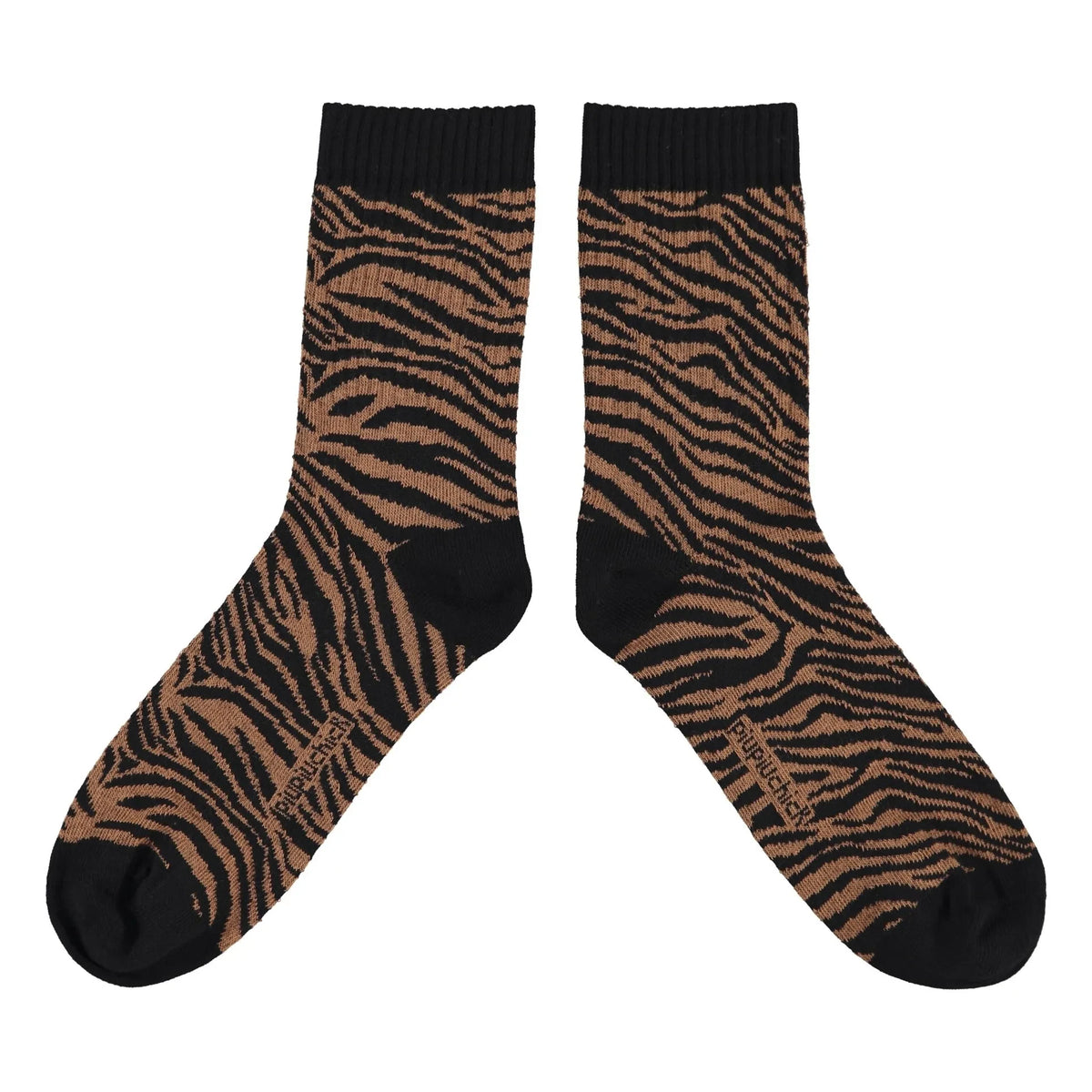 Piupiuchick - Zebra Socks | Black