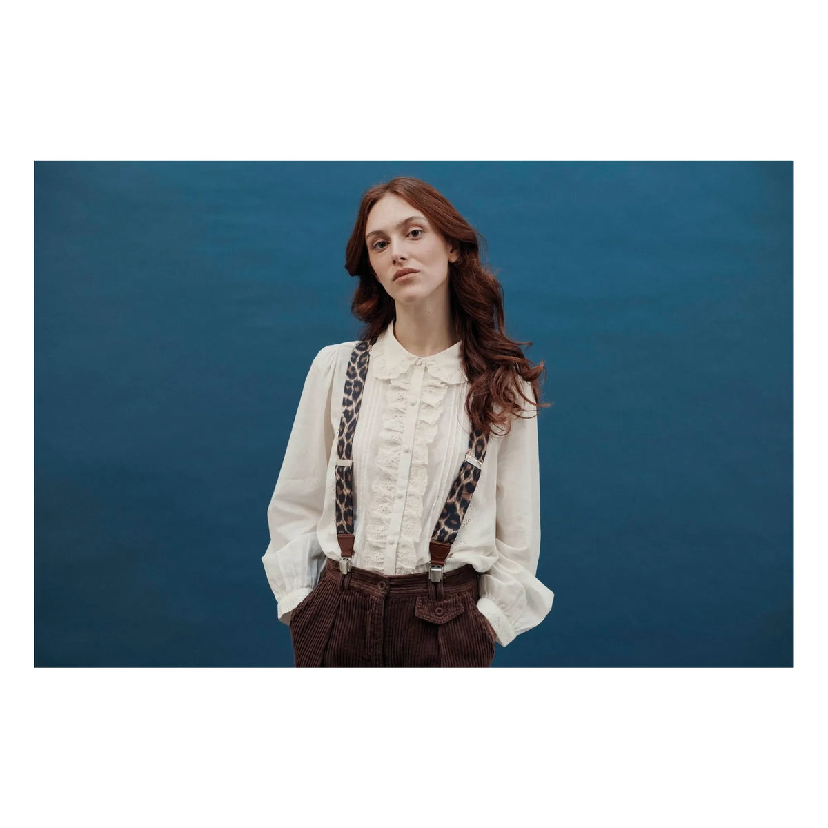 Emile et Ida - Charline Embroidered Blouse | Cream