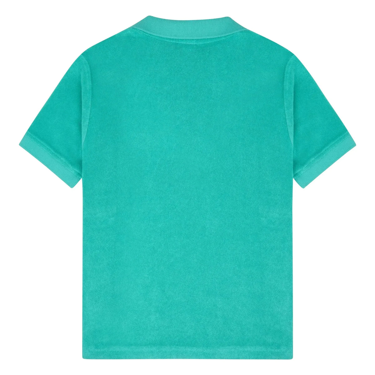 Sporty & Rich - Signature Logo Terry Polo | Turkuaz